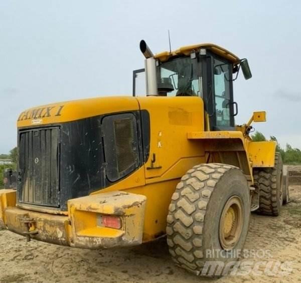 JCB 456 + Weighlog 10 Chargeuse sur pneus