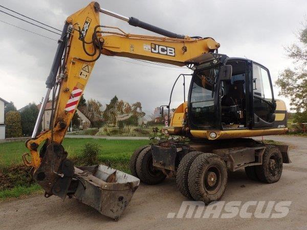 JCB JS 160 W Pelle sur pneus