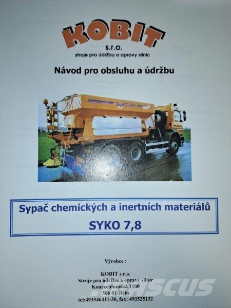  Kobit SYKO 8H Sableuse et saleuse