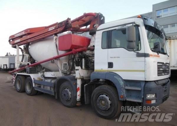 MAN TGA 35.410 +Sermac Pompe à béton