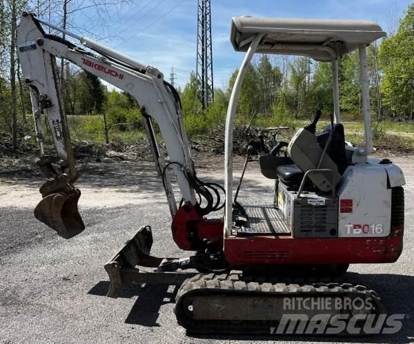 Takeuchi TB 016 Mini pelle < 7t