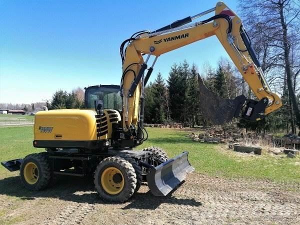 Yanmar B110 W Style Pelle sur pneus