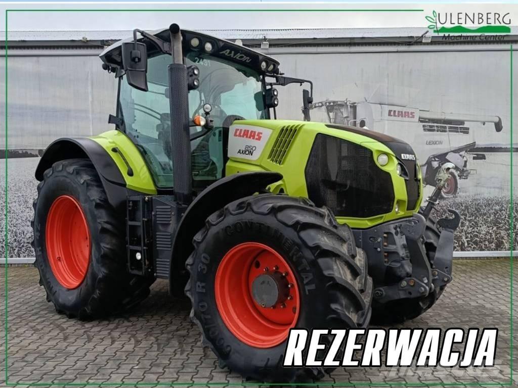 CLAAS Axion 850 CIS Tracteur