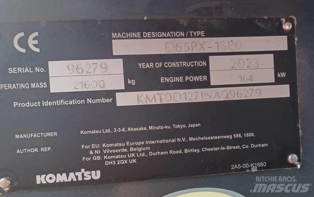 Komatsu D65PX-18 Bouteurs sur chenilles
