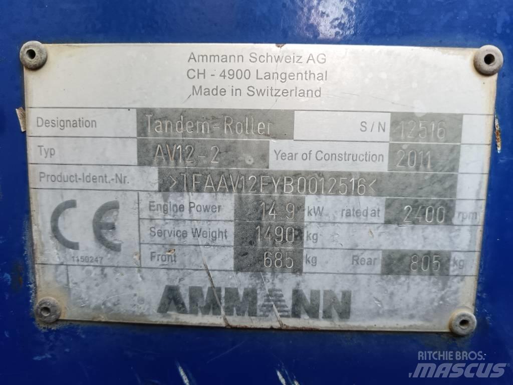 Ammann AV 12-2 Rouleaux tandem