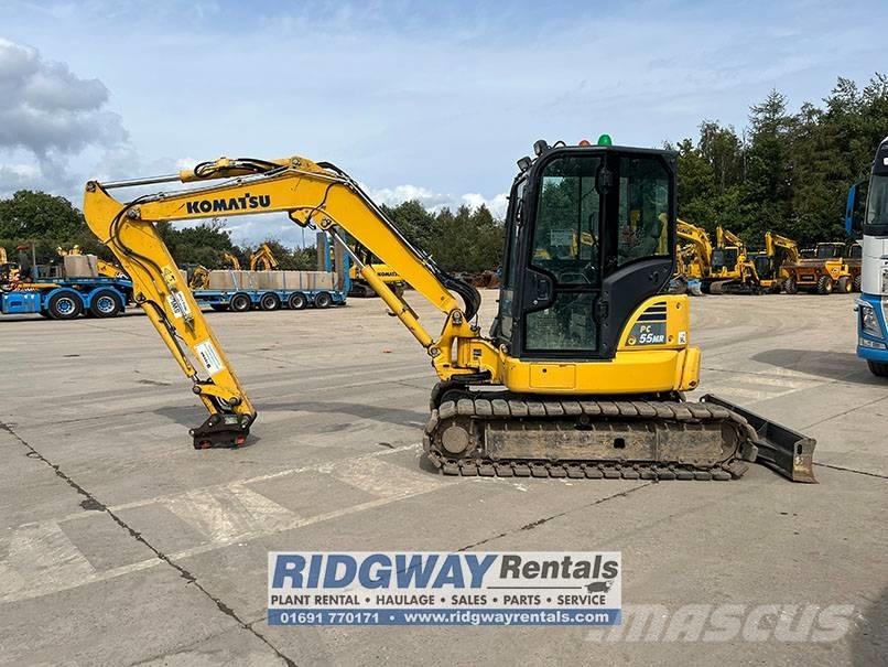 Komatsu PC 55 MR-5 Mini pelle < 7t