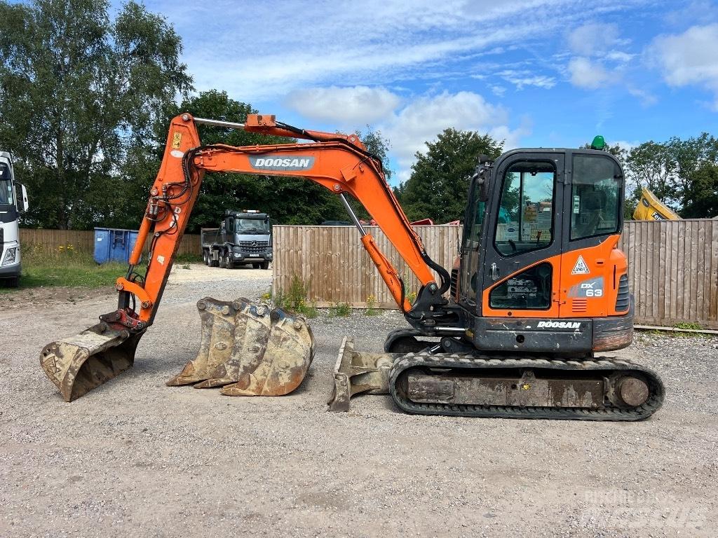 Doosan DX 63-3 Mini pelle < 7t