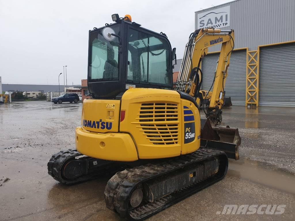 Komatsu PC55MR-5 Mini pelle < 7t