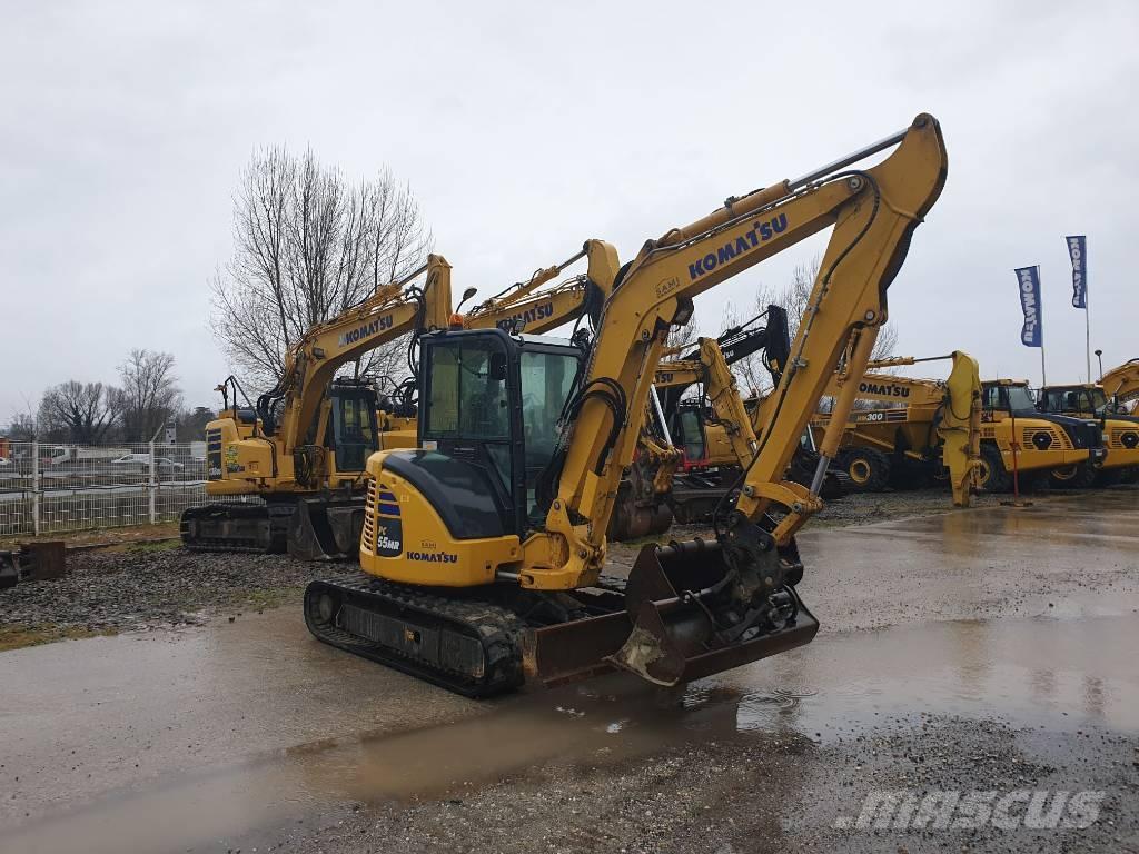 Komatsu PC55MR-5 Mini pelle < 7t