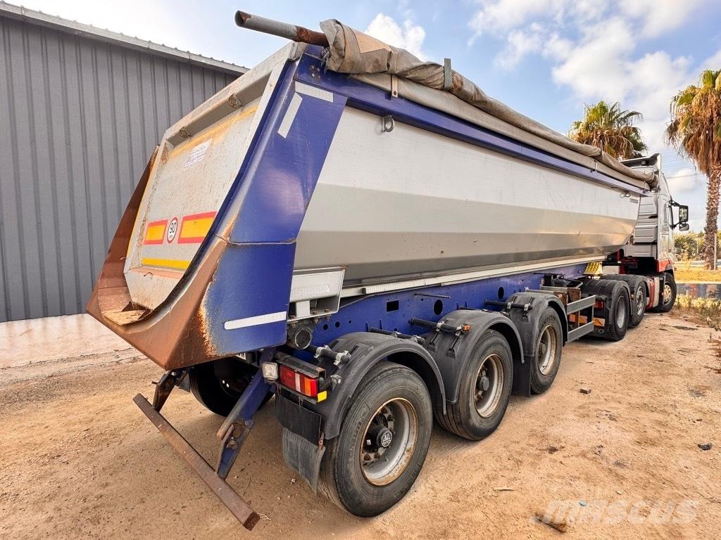 Meiller MHKS 43/3 Benne semi remorque