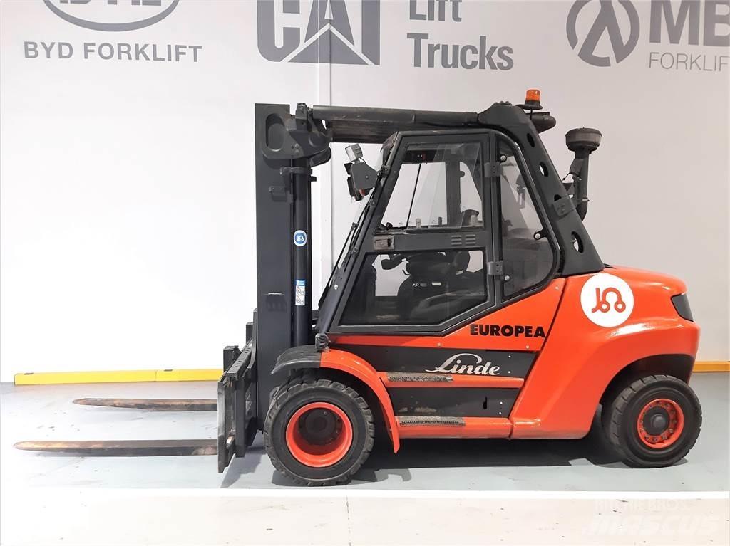Linde H80D 01 900 Chariots diesel