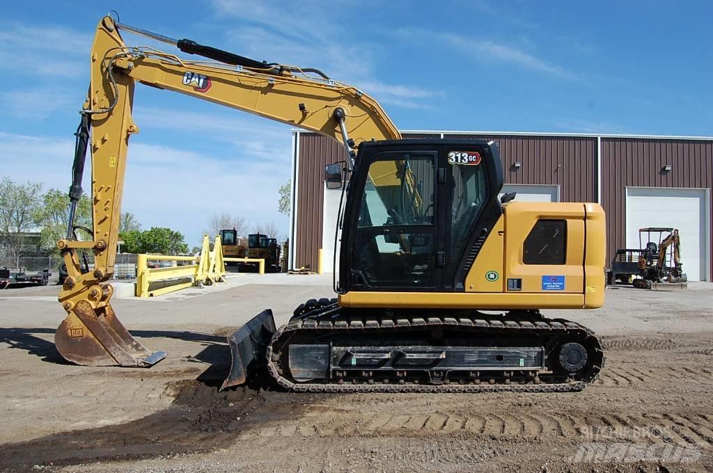 CAT 313 GC Pelle sur chenilles