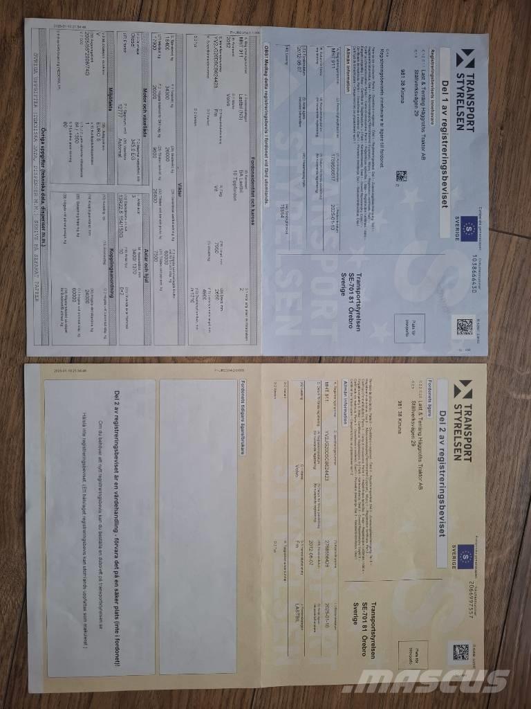 Volvo FM 460 Camion benne