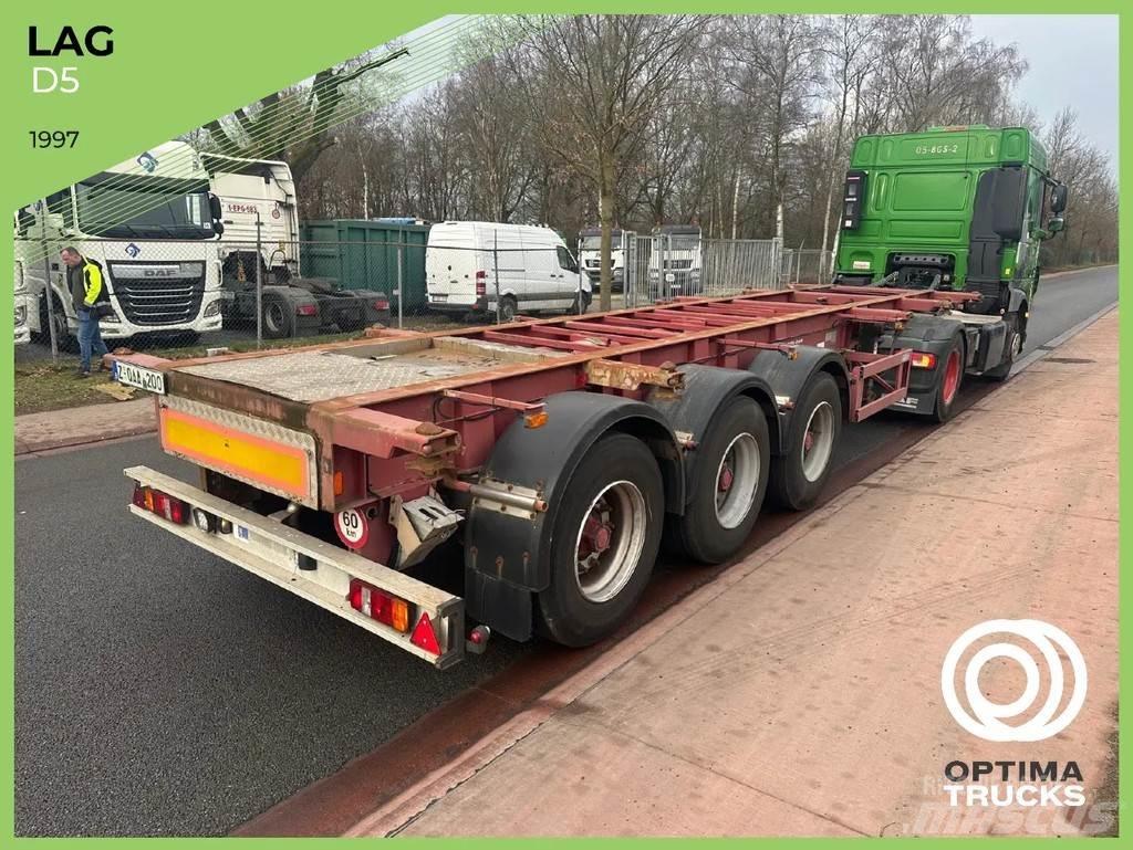 LAG O-3-39L Semi remorque porte container