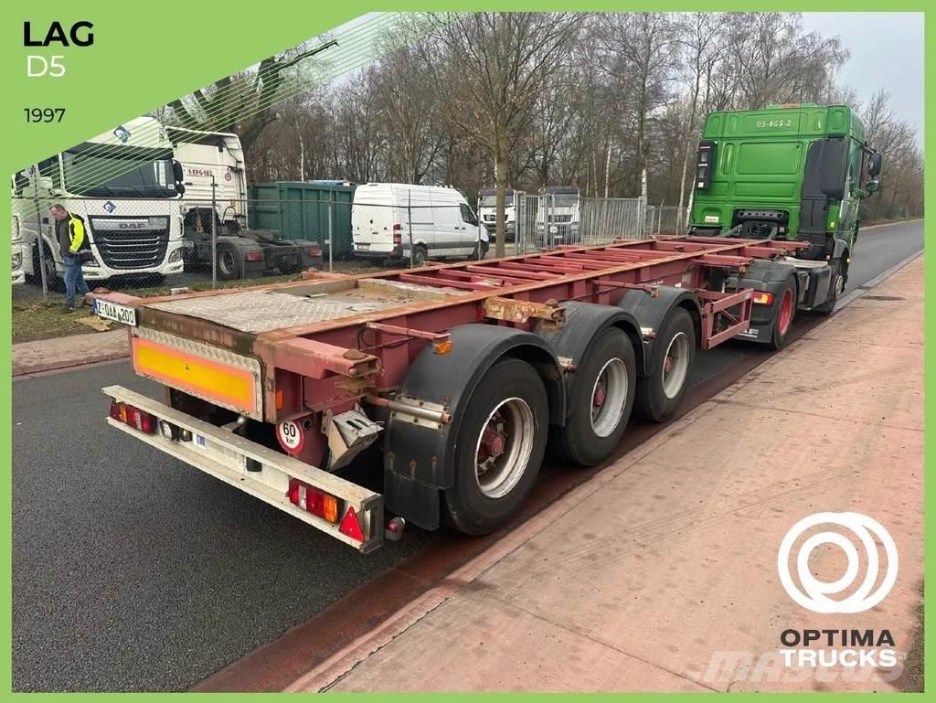 LAG O-3-39L Semi remorque porte container