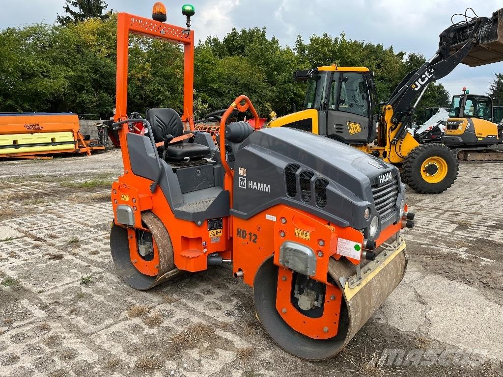 Hamm HD 12 VV Rouleaux tandem