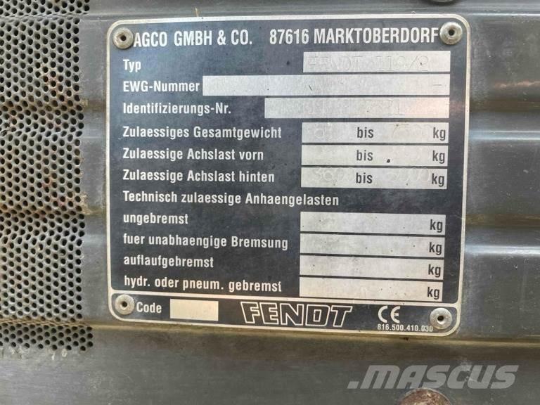 Fendt 309 C Tracteur