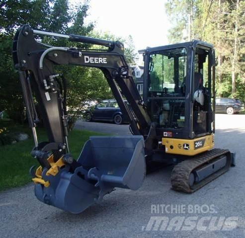John Deere 26G Mini pelle < 7t