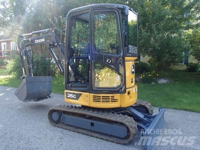 John Deere 26G Mini pelle < 7t