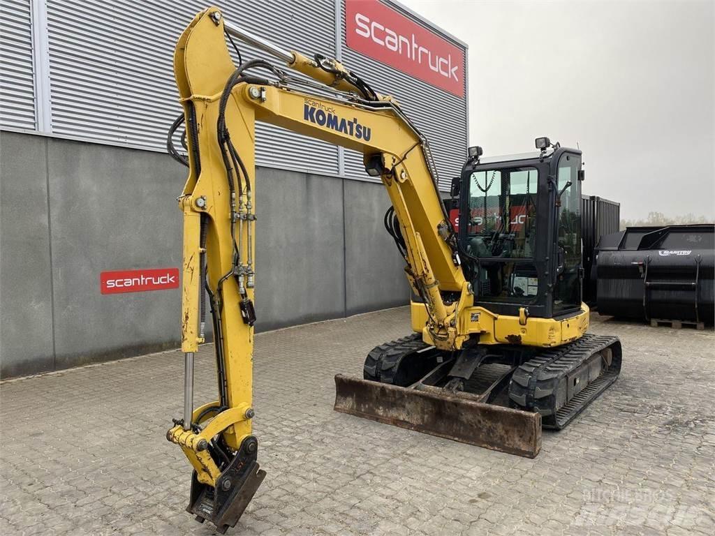 Komatsu PC55MR-5 Pelle sur pneus