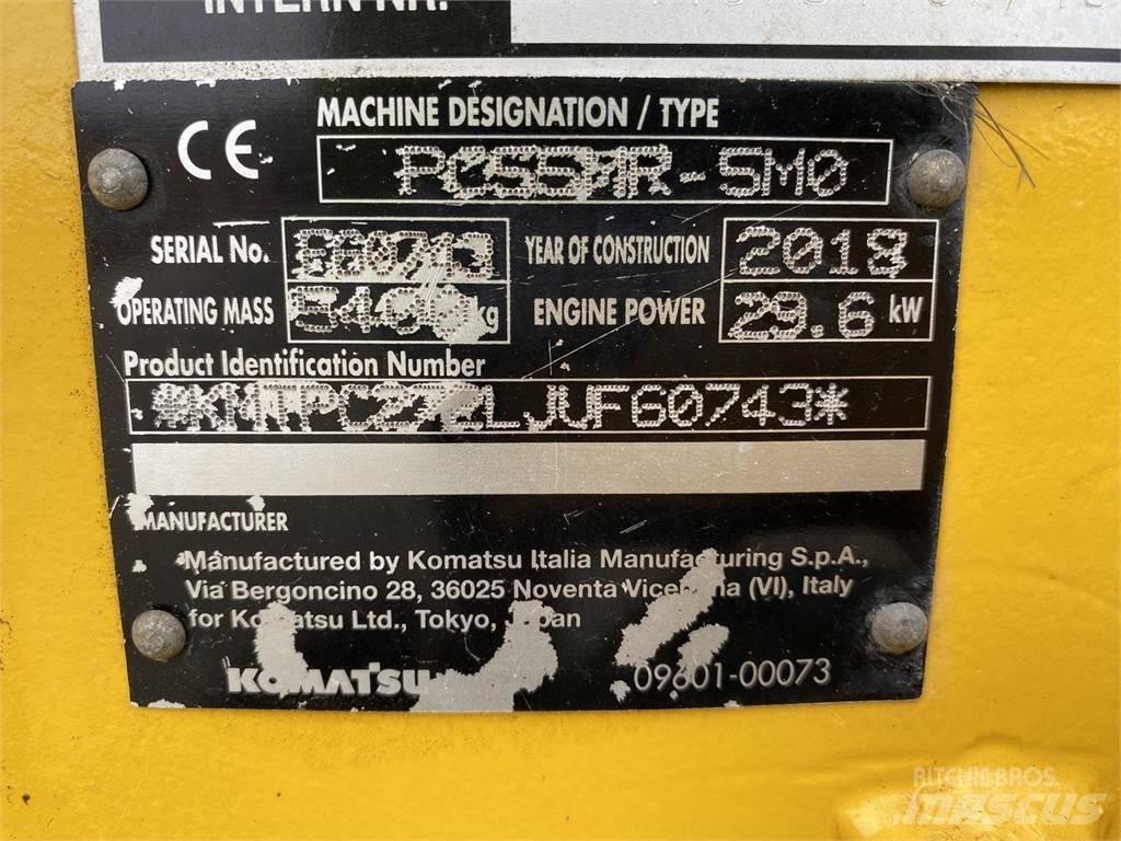 Komatsu PC55MR-5 Pelle sur pneus