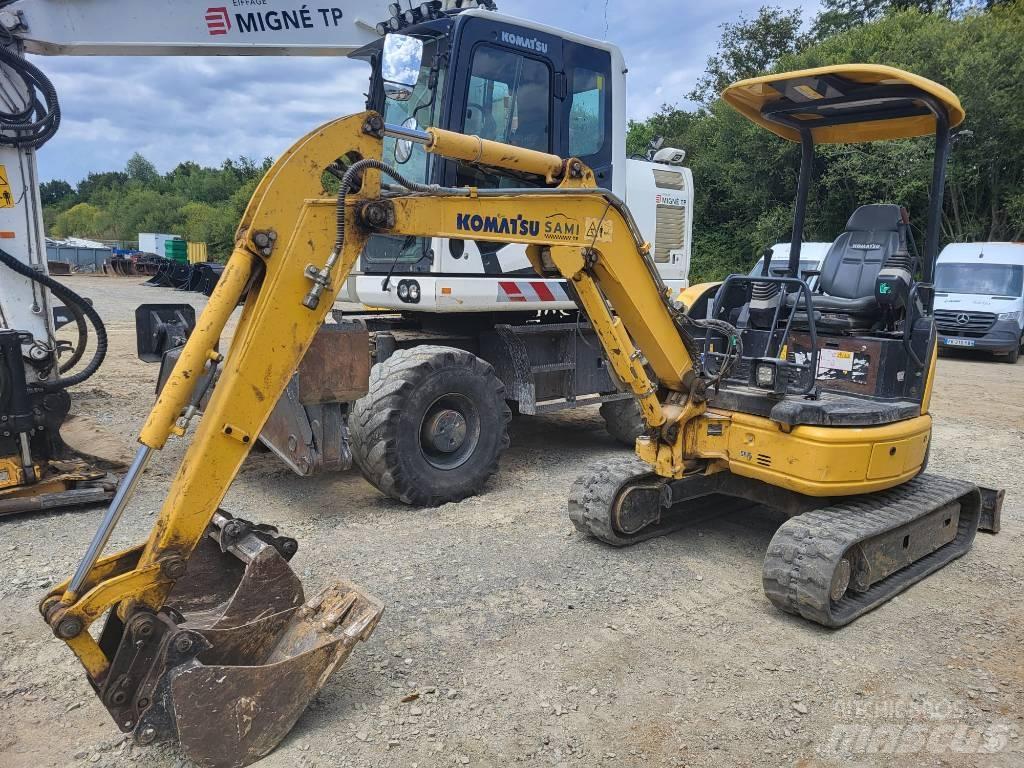 Komatsu PC26MR-3 Mini pelle < 7t