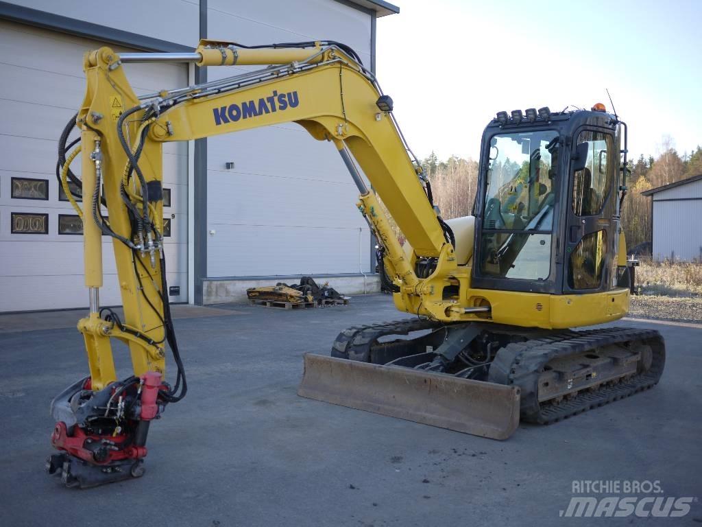 Komatsu PC 80 MR-3 Mini pelle 7t-12t