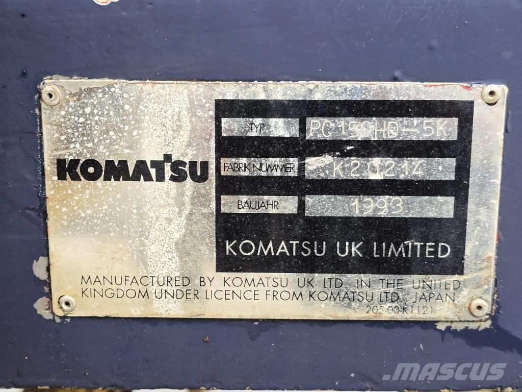 Komatsu PC 150 HD-5K Pelle sur chenilles