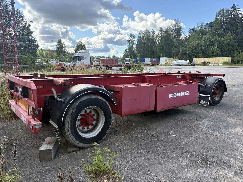 Krone konttikärry Remorque porte container