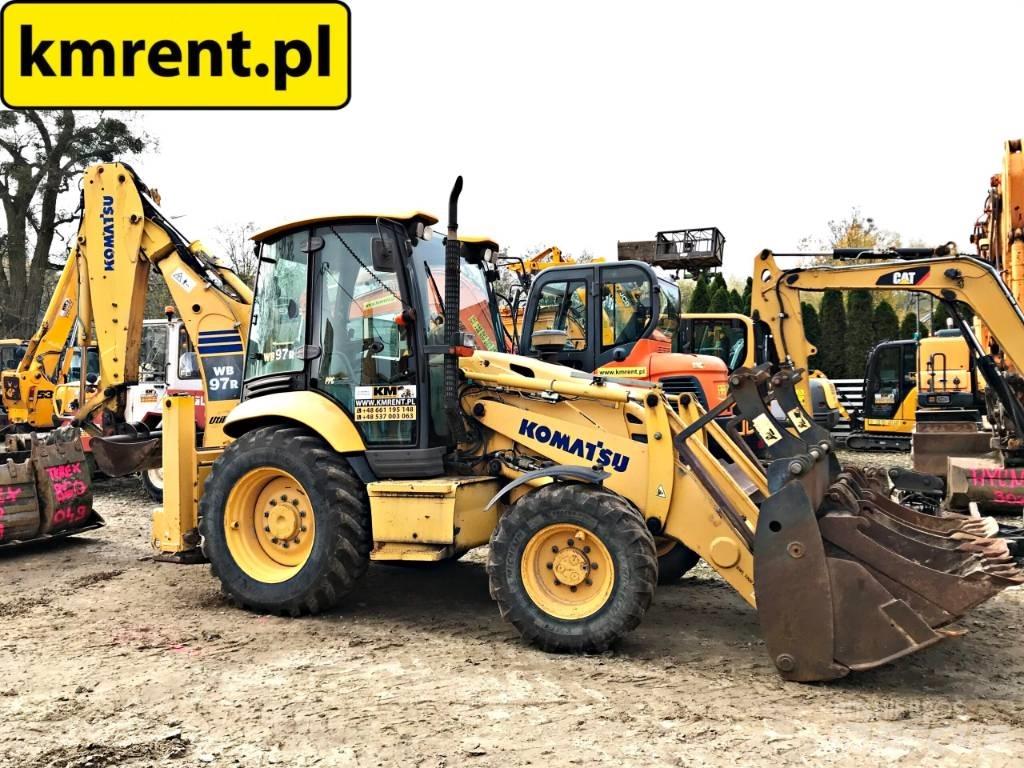 Komatsu WB97R Tractopelle
