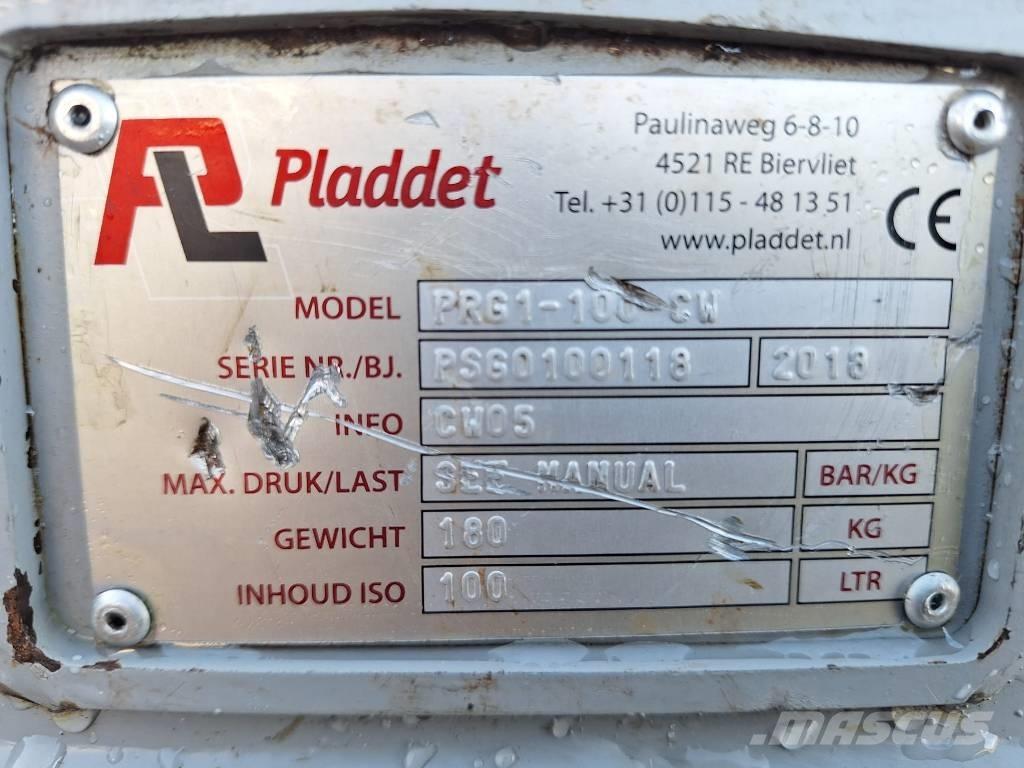 Pladdet PRG1-100 Grappin