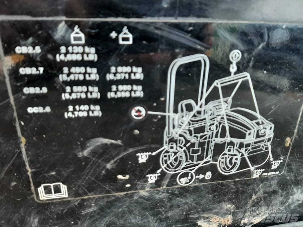 CAT CB 2.7 Rouleaux tandem