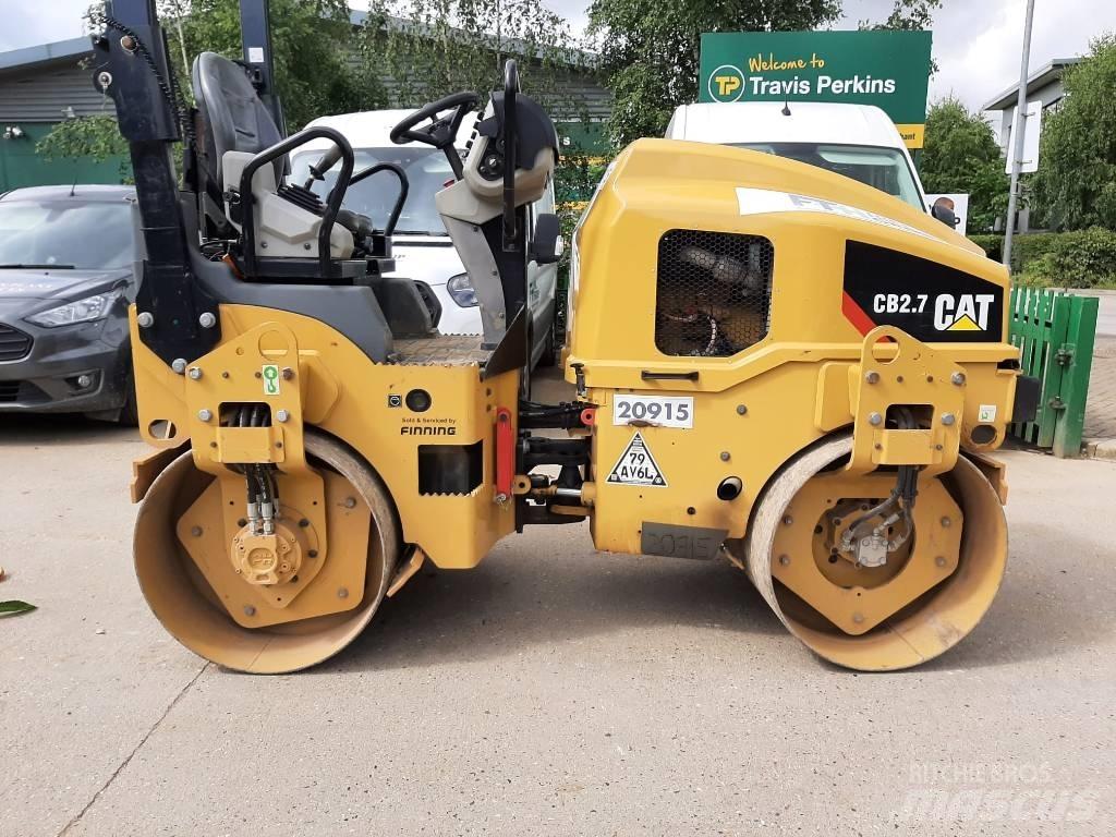 CAT CB 2.7 Rouleaux tandem
