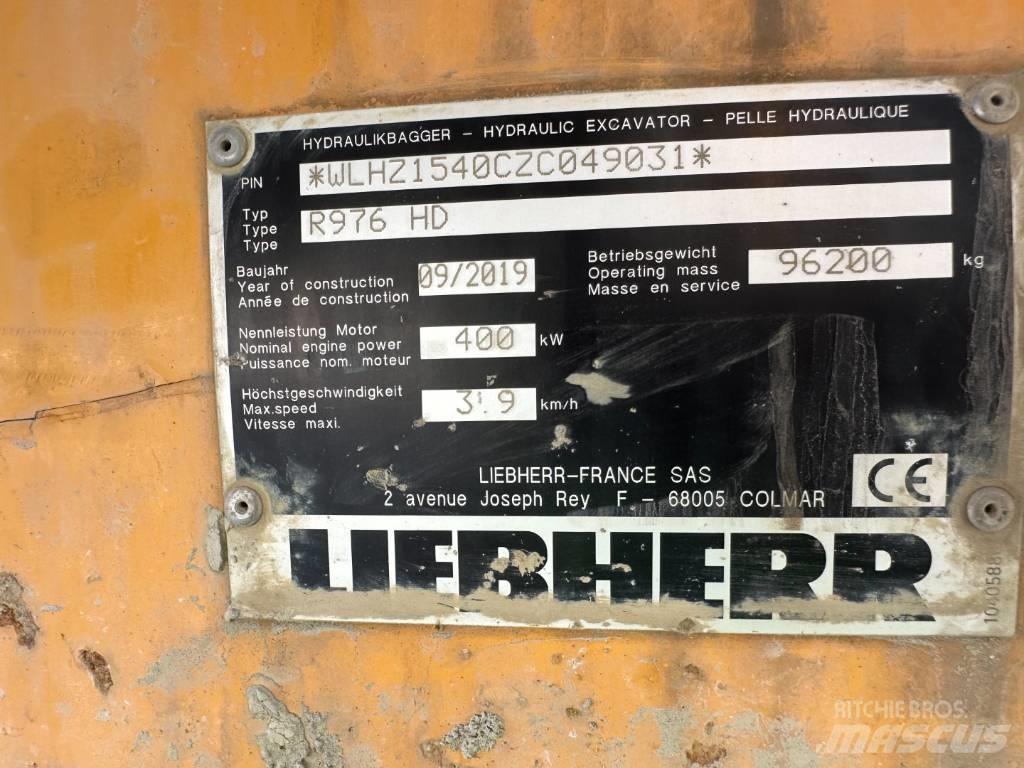 Liebherr R 976 HD Pelle sur chenilles