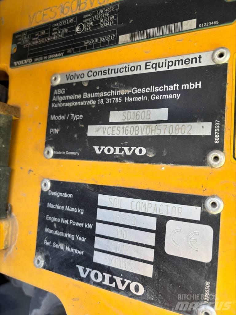 Volvo SD 160 B Rouleaux monocylindre