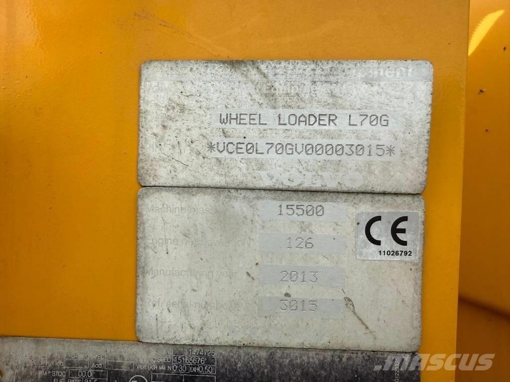 Volvo L 70 G Chargeuse sur pneus