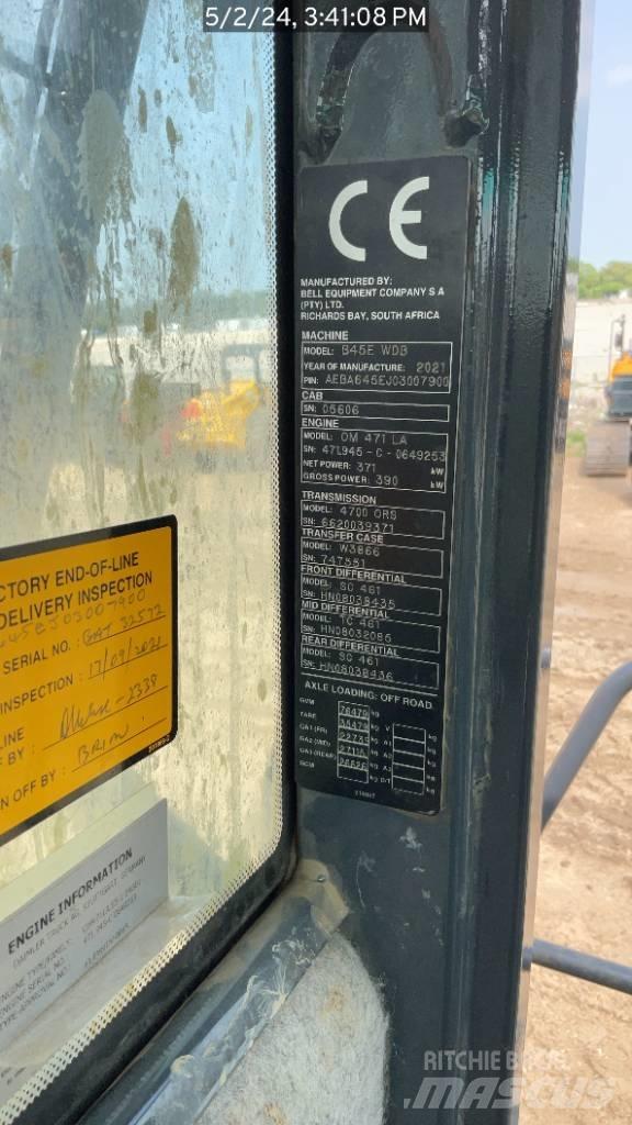 Bell B45E Tombereau articulé