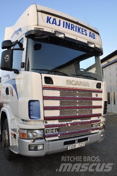 Scania 124 6X2 470 Camion porte container