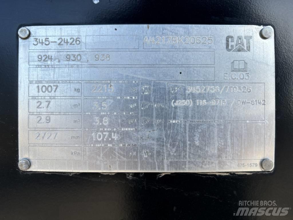 CAT 924 930 938 Autres accessoires