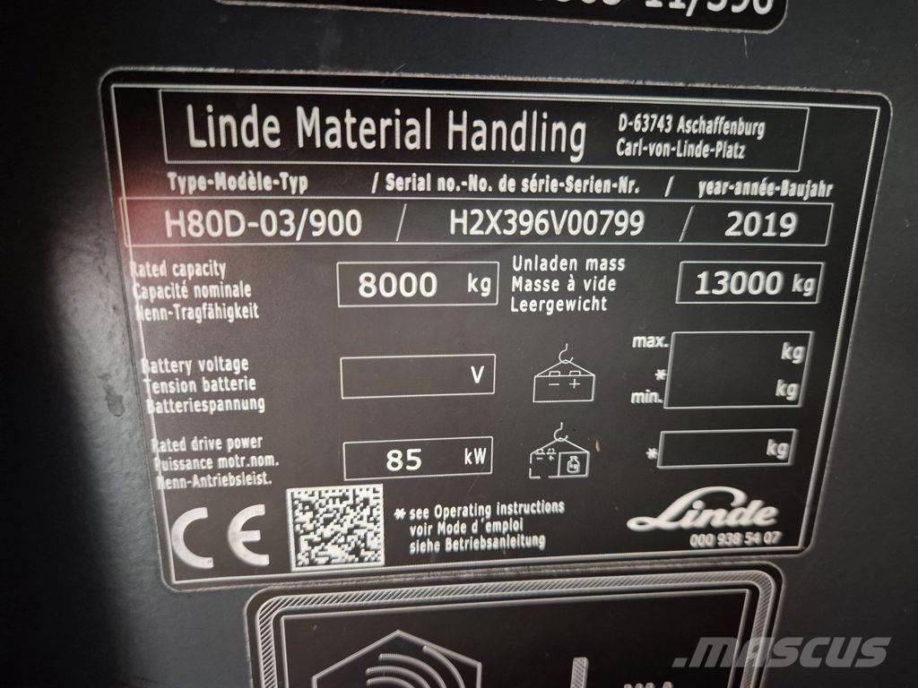Linde H80D-03/900 Chariots diesel