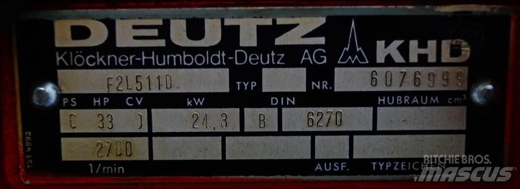 Deutz AG F2L511D Moteur