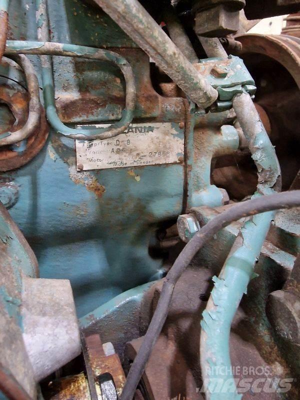 Scania D8 A04 Moteur