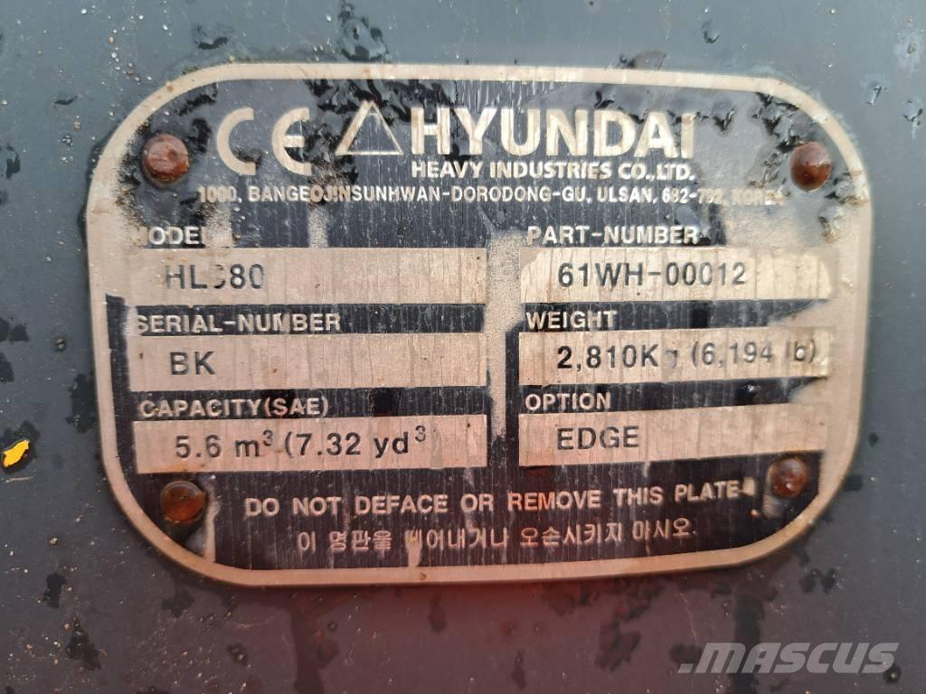 Hyundai HL 980 Chargeuse sur pneus