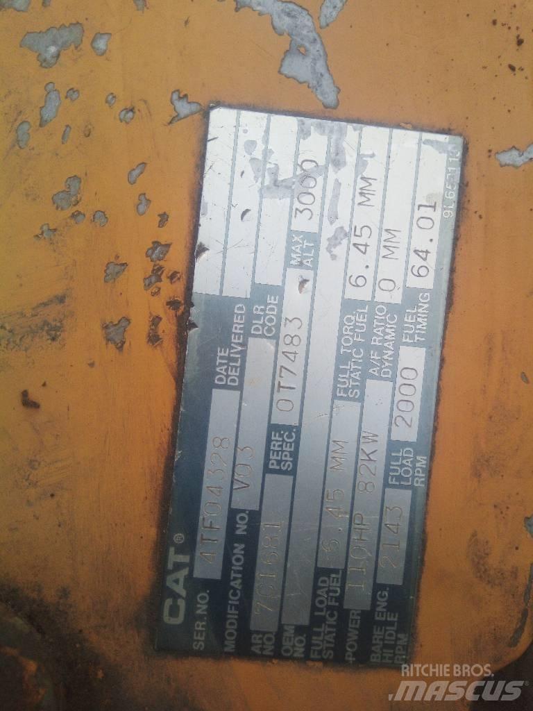 CAT 214 B FT Moteur