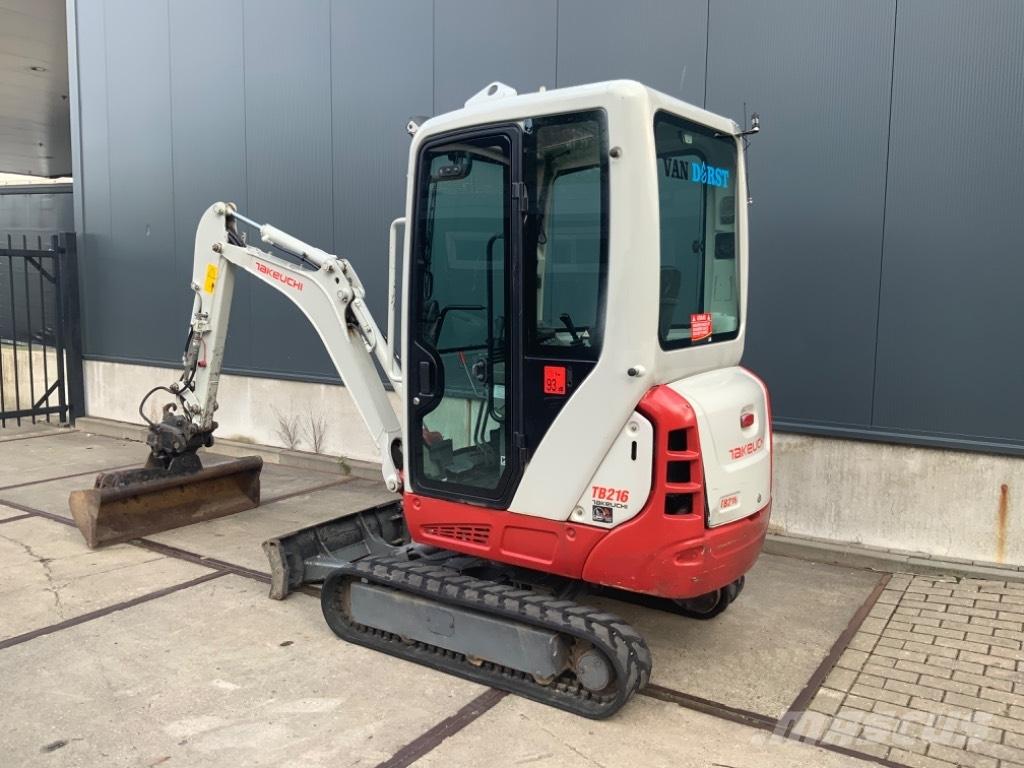 Takeuchi TB 216 Mini pelle < 7t