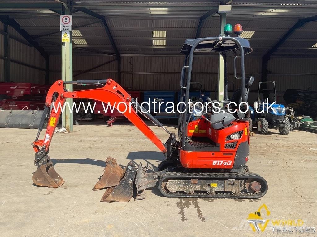 Kubota U 17-3 Mini pelle < 7t