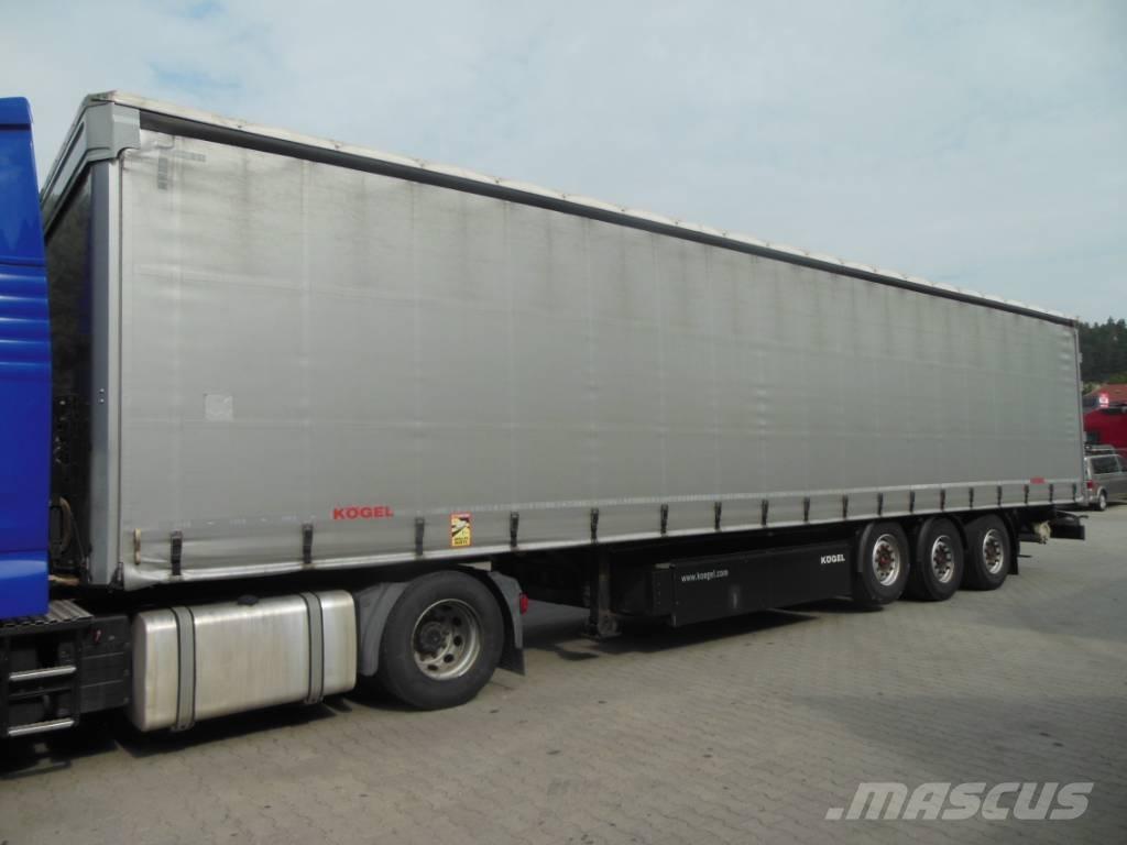 Kögel SN 24 Semi remorque à rideaux coulissants (PLSC)