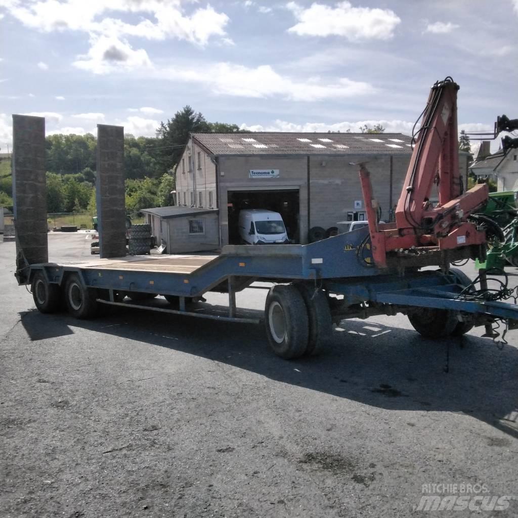Actm 7.7M Remorque porte engin