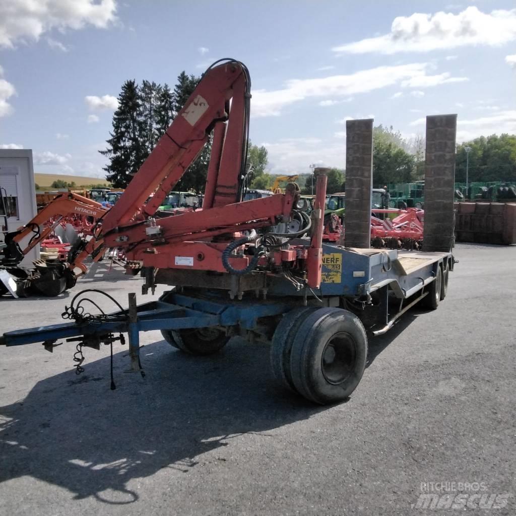Actm 7.7M Remorque porte engin