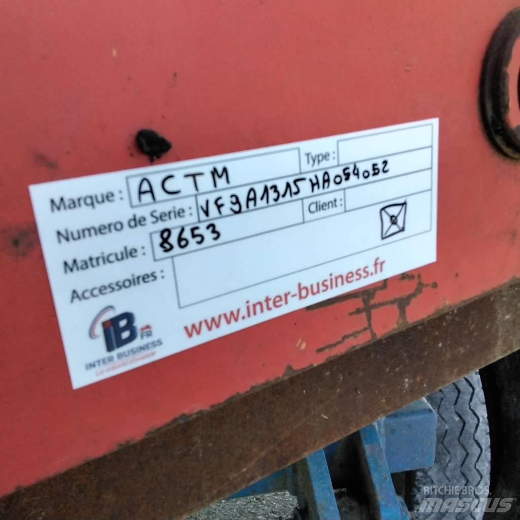Actm 7.7M Remorque porte engin